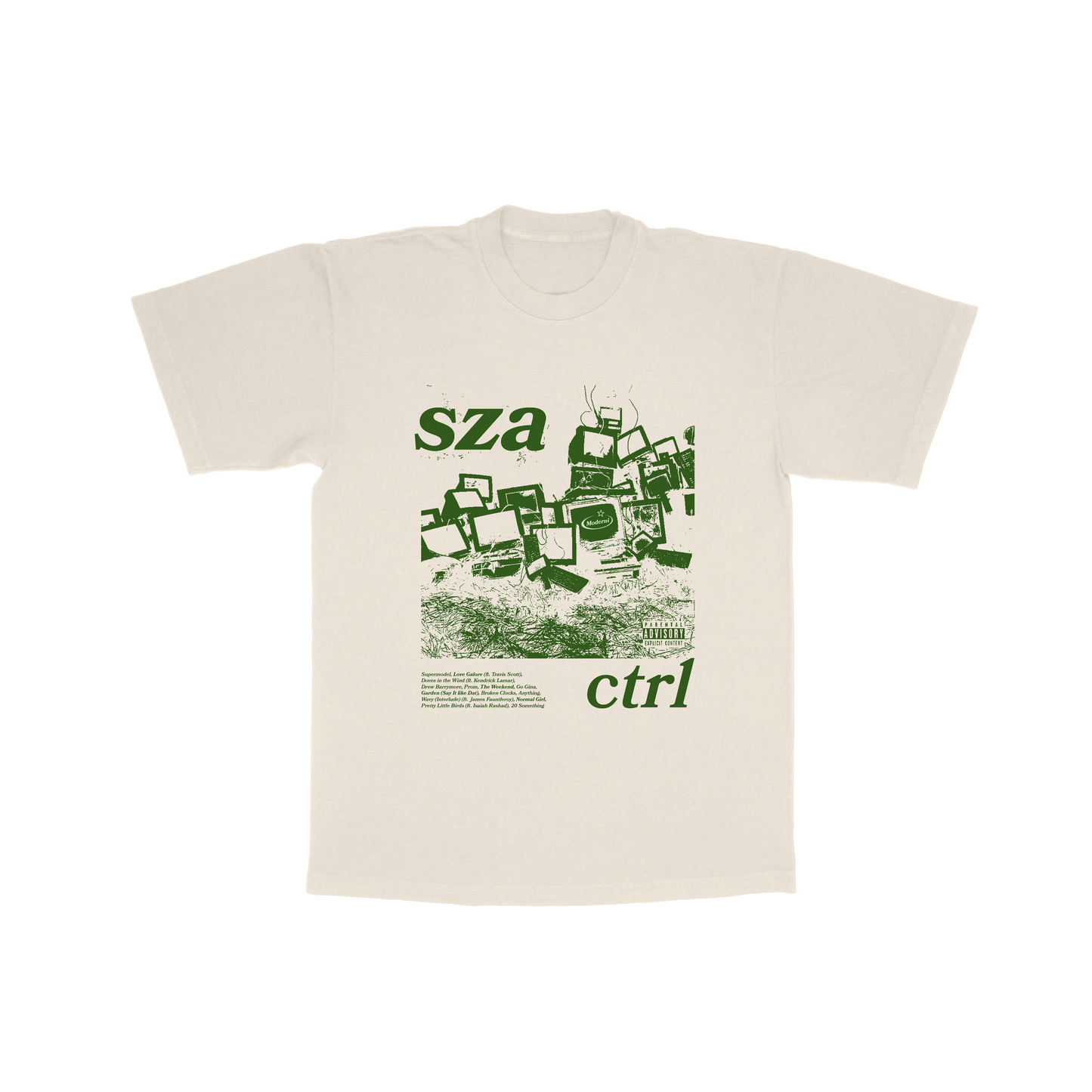 SZA CTRL ALBUM TEE